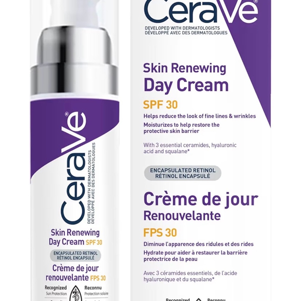 2 Pack - CeraVe Skin Renewing Day Cream - SPF 30 - expires 3/2026